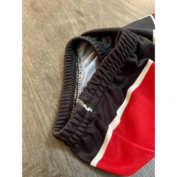 Pearl iZumi Cycling Jersey 3/4 Zip Red & Black Size Large L Made In USA - Picture 7 of 12